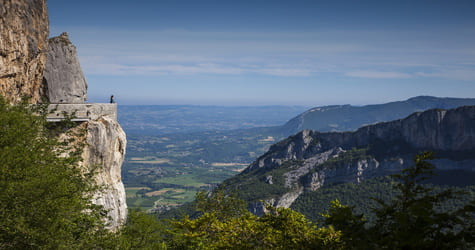 Combe Laval route vertige