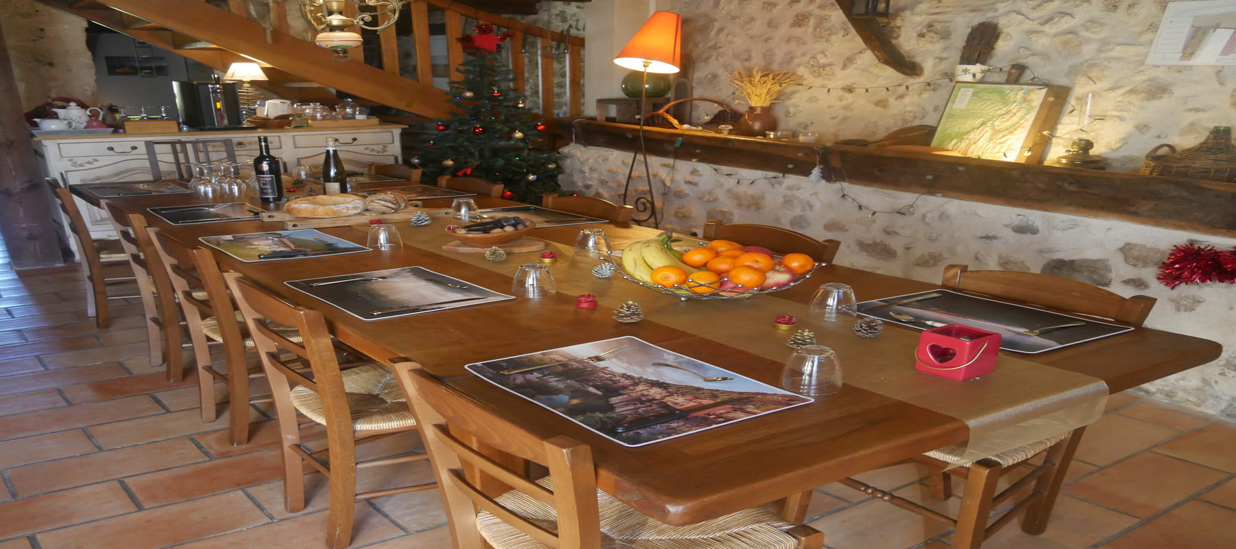 Tables d'hôtes rustique locale